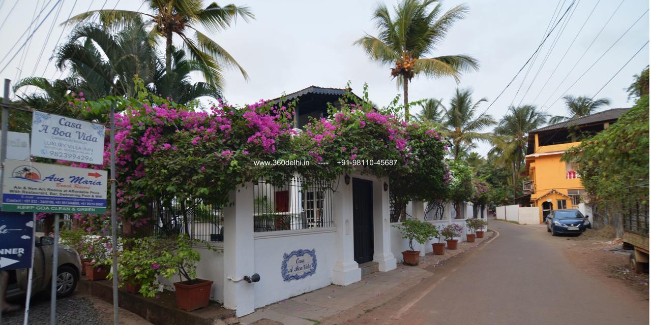 Ave Maria Guest House Candolim Eksteriør billede